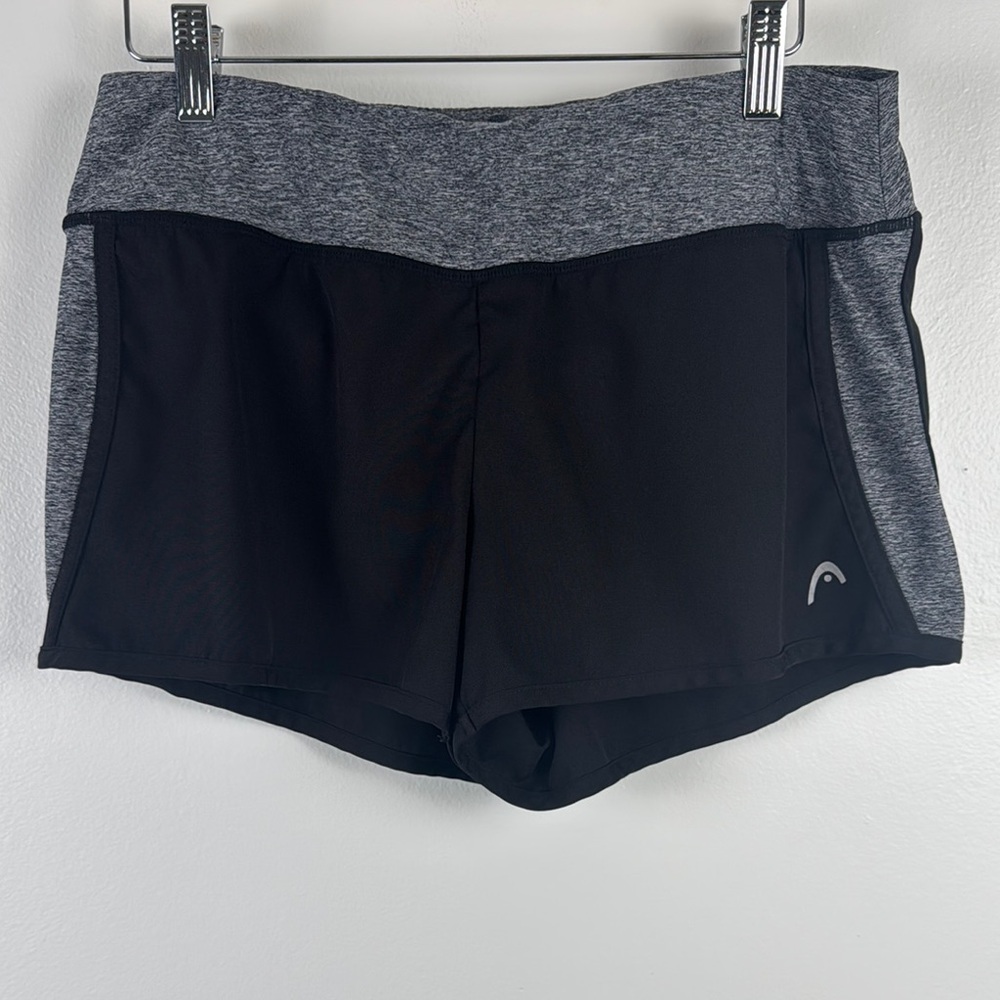 ✨3/$25✨  Head Women's Black and Gray Athletic Shorts - M